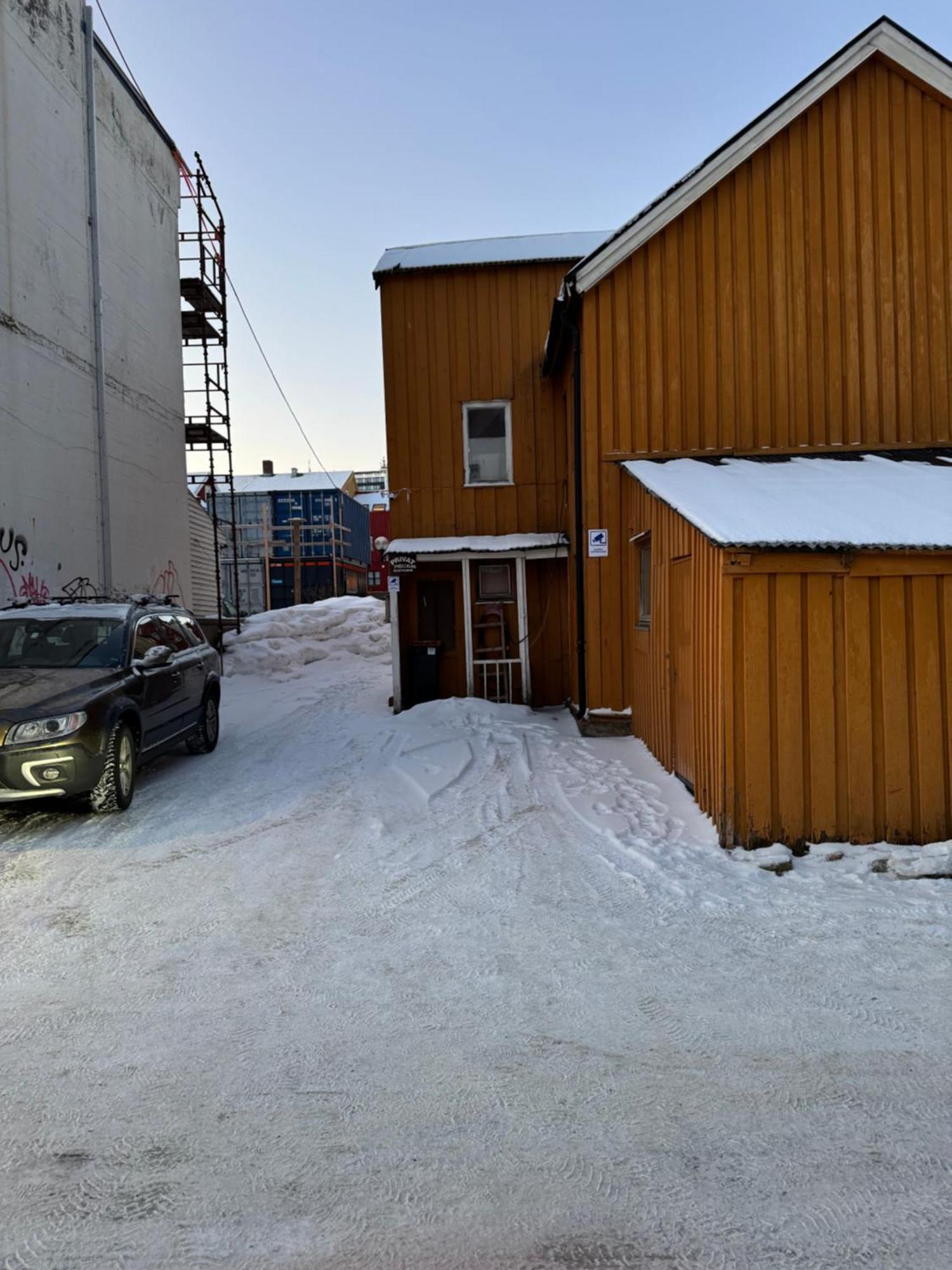 Old Town Square City Center Tromsø Kültér fotó